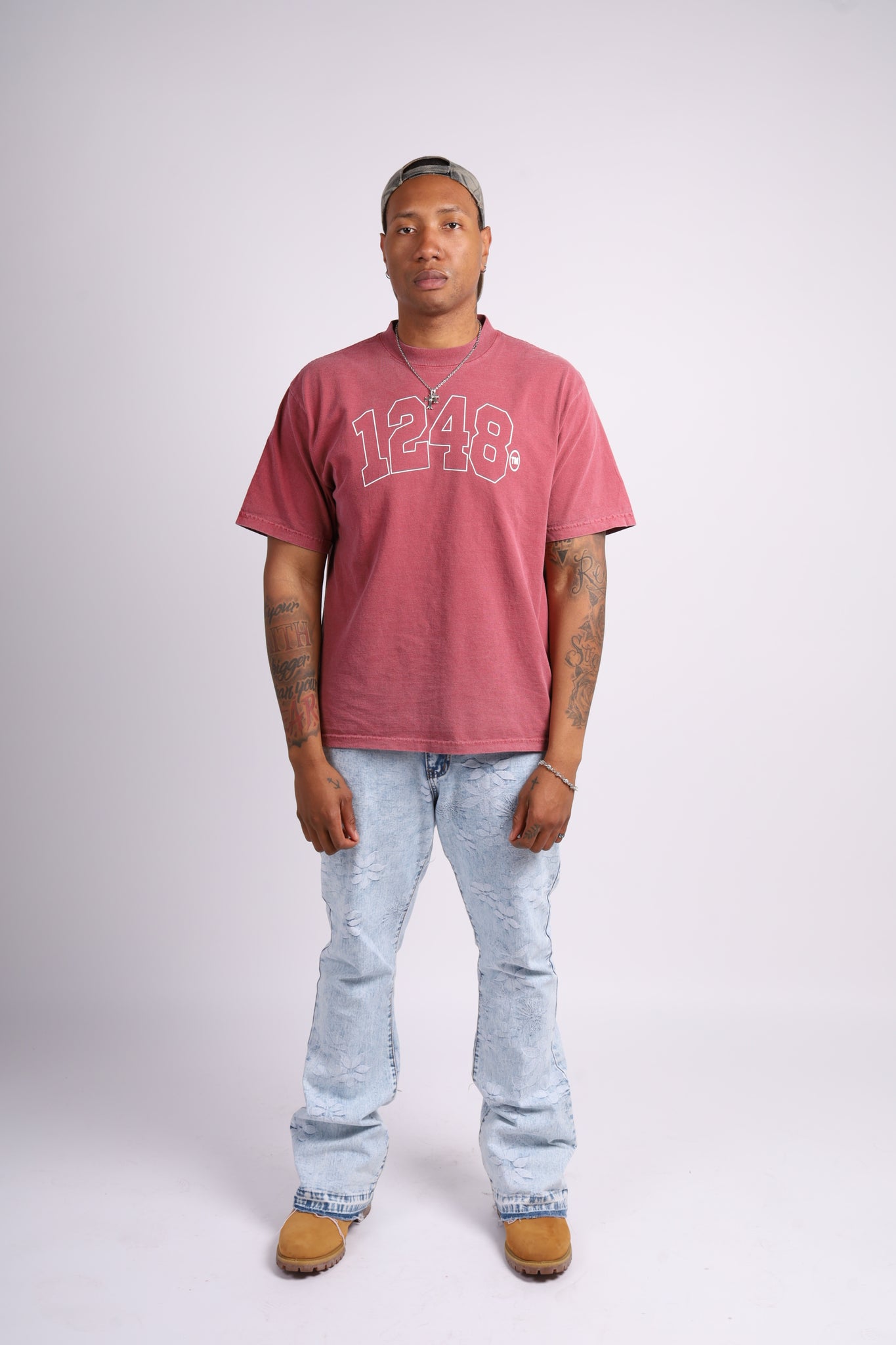 1248 tee - Clay Red